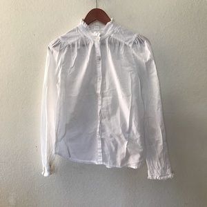 White prairie style top